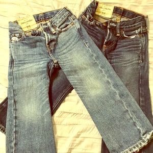 Boys Abercrombie Distressed Jeans